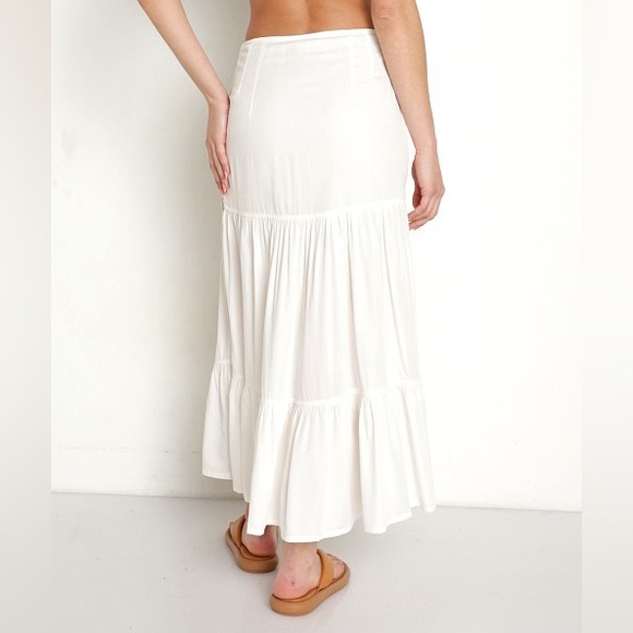 NWT - Indah Adaline Prairie Skirt in Ivory - Picture 3 of 6